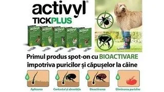 Activyl Tick Plus   Primul antiparazitar extern cu BIOACTIVARE