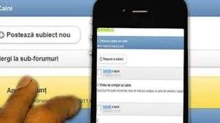 Forum animale.ro acum si pe mobil!