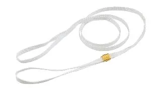Lesa prezentare din nailon - Alb - 6 mm