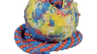 Minge mica Gappay din cauciuc natural cu snur de 50 cm - 0725/50