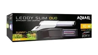Aquael Lampa Led 10 W Duo Sunny/Plant 50 cm Neagra 115550
