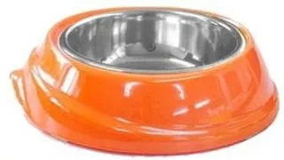 Castron Melamina/Inox Orange 300 ml 8039