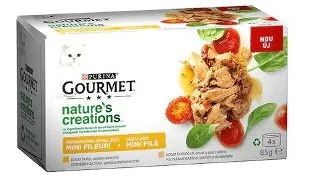 Gourmet Nature`s Creation Pui/Curcan 4x85 g