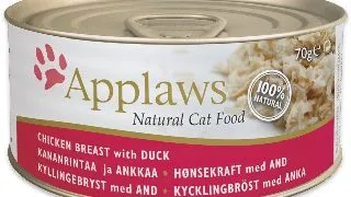 Applaws Cat Conserva Piept Pui si Rata 156 g