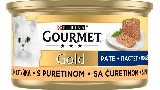 Gourmet Gold Conserva Mousse Curcan 85 g