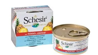 Schesir Pisica Fructe Ton/Ananas 75 g