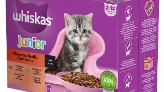Whiskas Plic Selectii Vita/Pui/Pasare/Miel 12x85 G
