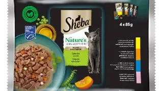 Sheba Plic Nature Mix In Sos 4X85 G