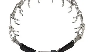 Zgarda otel inoxidabil pentru dresaj cu catarama rapida Hermann Sprenger - 52cm