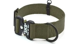 Zgarda SK9-Plus pentru caini - Kaki - M