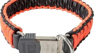 Zgarda Herm.Sprenger Paracord portocaliu cu eliberare rapida - 60 cm