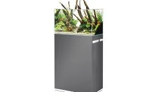 Acvariu sticla ultra clara cu stand ScaperLine 60 grey Set