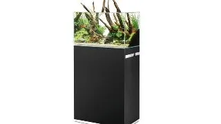 Acvariu sticla ultra clara cu stand ScaperLine 60 black Set