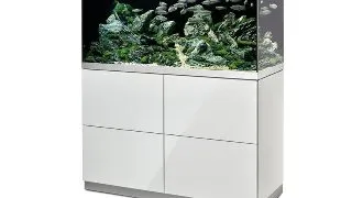 Acvariu cu stand Oase HighLine optiwhite 300 alb