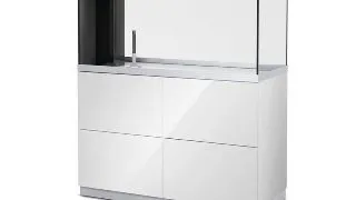Acvariu cu stand HighLine room divider optiwhite 300 alb