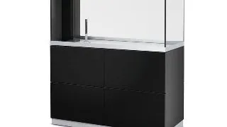Acvariu cu stand HighLine room divider optiwhite 300 negru