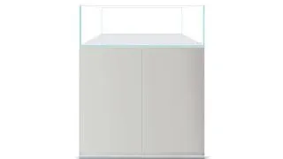 Acvariu 115 litri cu stand Blau Cubic Experience set 62 White