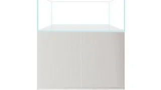 Acvariu 300 litri cu stand Blau Cubic Experience set 122 White