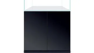 Acvariu 138 litri cu stand Blau Cubic Experience set 92 Black