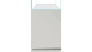 Set acvariu 80 litri cu stand Alb Blau Cubic Aquascaping