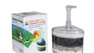 Filtru intern acvariu de colt pentru acvarii intre 10-40