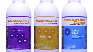 Set Fertilizanti MasterLine 1+2+Carbo 3x500ml