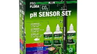 Sonda pH cu solutii calibrare JBL PROFLORA CO2 pH SENSOR SET