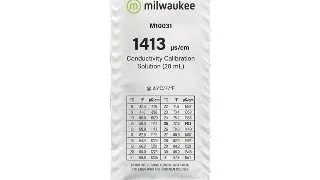 Solutie calibrare TDS Milwaukee M10031B 1413 uS cm Conductivity