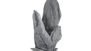 Decor piatra Oase biOrb Slate stack gri M