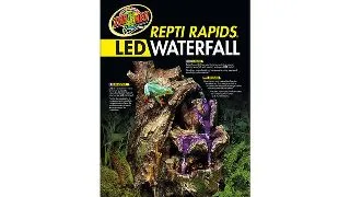 Cascada naturala Zoo Med ReptiRapids LED Waterfall (Medium Wood)
