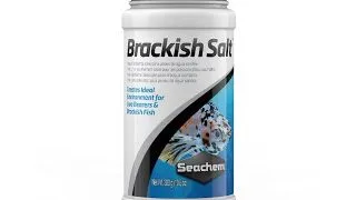 Amestec de saruri Seachem Brackish Salt 600g