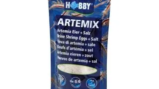 Amestec oua de artemia si sare Hobby Artemix 195g