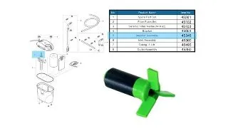 Rotor de schimb pentru filtru extern Oase FiltoSmart 60