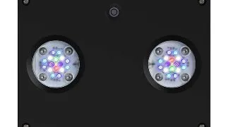 Lampa LED marina Aqua Illumination Al Hydra 32HD 90W neagra