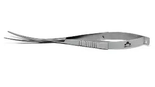 Foarfeca curbata cu arc Aquavitro Curved Spring Shears 15cm
