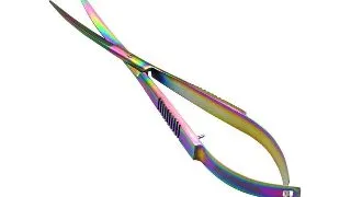 Foarfeca cu arc MasterLine Spring Cut multicolor (15 cm)