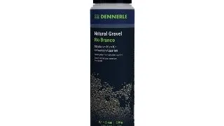 Pietris natural negru 500 g Dennerle Rio Branco  0 1 - 2 mm