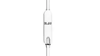 Numarator de bule din sticla Blau Glass Co2 Bubble Counter