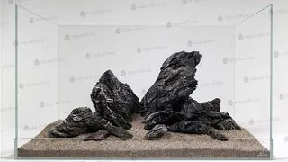 Piatra Aquadeco Mini-Landscape premium dark 2.3-2.7 kg
