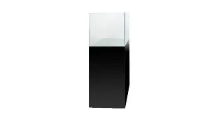Stand acvariu Blau Structure 4545 Negru-lucios