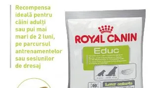 Royal Canin Educ recompensa hipocalorica pentru caine, 50 g