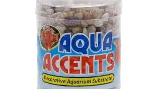Pietris decorativ Zoo Med Aqua Accents - Light River Pebbles