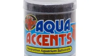 Pietris decorativ Zoo Med Aqua Accents - Midnight Black Sand