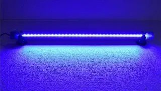 Lampa Led Submersibila CH 75 cm 4W Albastra