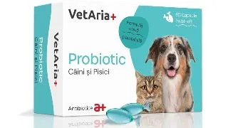 VetAria+ Probiotic, 30 capsule Twist-Off