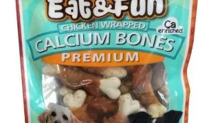 Eat&Fun Recompense Caini Chicken Calcium Bones 100 G
