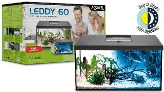 Acvariu din sticla Aquael Set Leddy 60 Black Day&Night 60x30x30cm