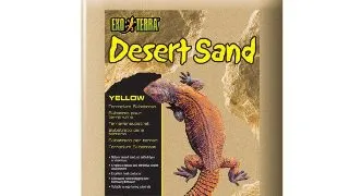 Asternut galben pentru terariu Exo Terra Desert Sand 10L 4.5 kg