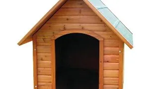 Cotet pentru caini Croci, lemn, M