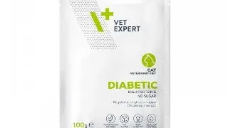 Vet Expert Dieta Pisica Diabetic, 100 grame